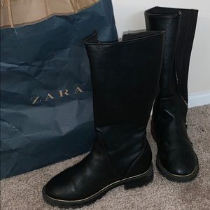 Little girls tall boots